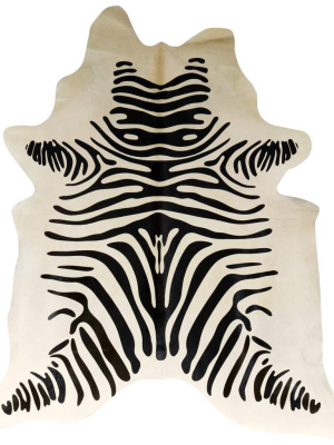 Zebra Cowhide