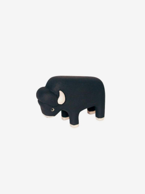 Polepole Miniature Wooden Animals - Bison