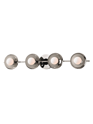 Julien 4 Light Bath Bracket Polished Nickel