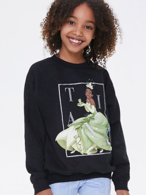 Girls Tiana Graphic Sweatshirt (kids)