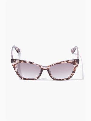 Cat-eye Tortoiseshell Sunglasses