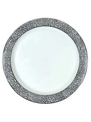 Michael Wainwright Panthera Platinum Salad Plate