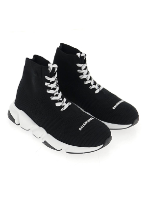 Balenciaga Kids Speed Lace-up High Top Sneakers