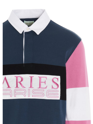 Aries Colour-block Rugby Shirt