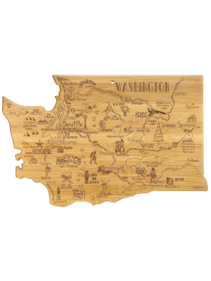 Totally Bamboo Destination Washington Serving And Cutting Board