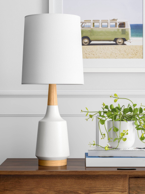 Large Ceramic Table Lamp (includes Led Light Bulb) Cream - Project 62™