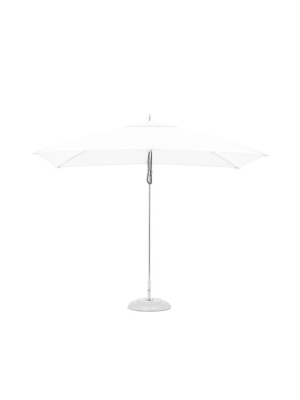Performance Umbrella, Rectangle, Polished Silver