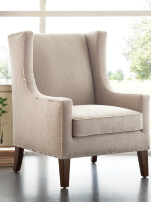 Colette Wing Chair Linen