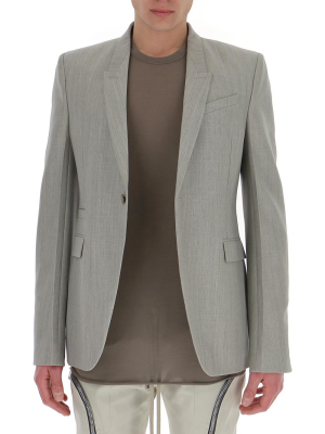 Rick Owens Single Breasted Blazer