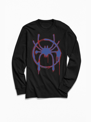 Spider-man: Into The Spider-verse Long Sleeve Tee