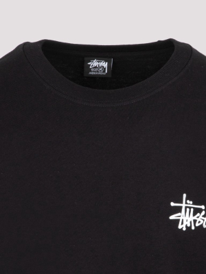 Stüssy Logo Print Long-sleeved T-shirt