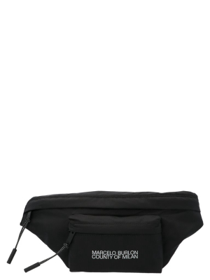 Marcelo Burlon County Of Milan Logo Belt Bag