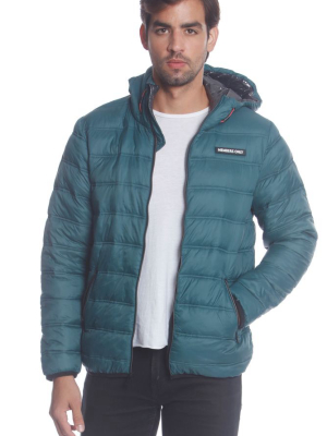 Men's Solid Packable Jacket