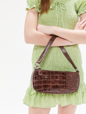 Crocodile Baguette Bag