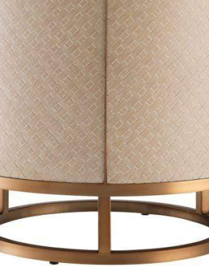 Eichholtz Napa Valley Side Table - Beige & Bronze