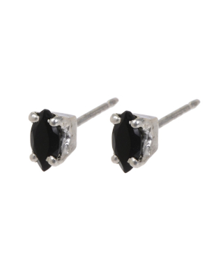 Reagan Earrings - Onyx