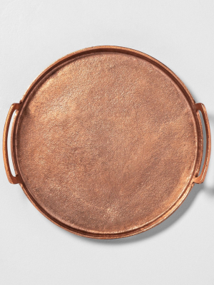 Antique Copper Finish Decor Tray - Hearth & Hand™ With Magnolia