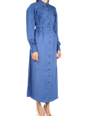 Jacquemus Belted Shirt Dress