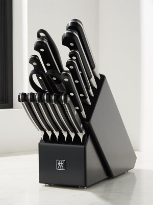 Zwilling ® J.a. Henckels Pro 16-piece Black Block Knife Set