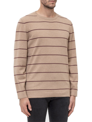 Brunello Cucinelli Striped Crewneck Sweater