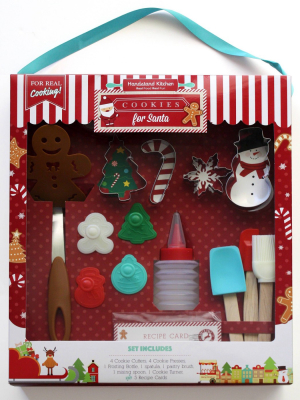 Handstand Kitchen Cookies For Santa Baking Set