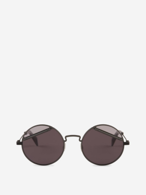 Yohji Yamamoto Round Frame Sunglasses