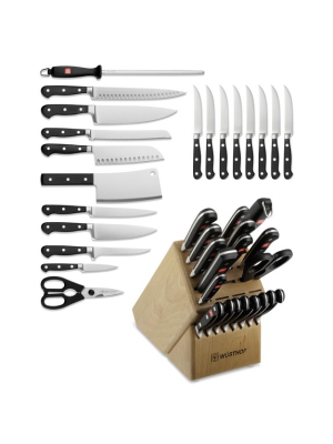 Wüsthof Classic 20-piece Knife Block Set