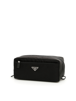 Prada Logo Toiletry Bag