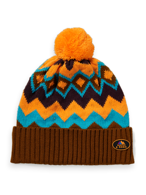 Pom-pom Ski Beanie