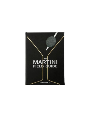 'martini Field Guide' Leather Bound Book