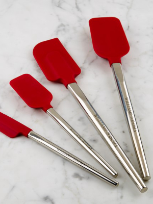 Stainless-steel Ultimate Silicone Spatula Set