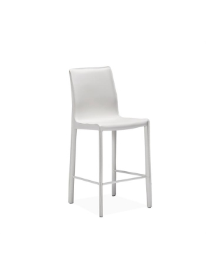 Jada Counter Stool - White