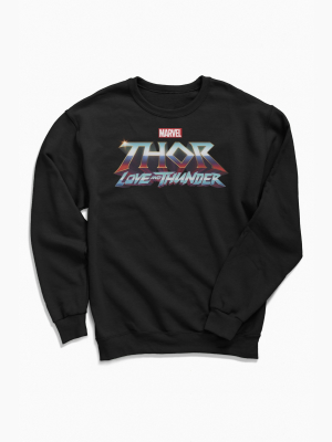 Thor Love And Thunder Crew Neck Sweatshirt