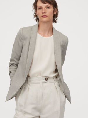 Shawl-collar Jacket