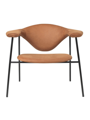 Masculo Lounge Chair - 4 Legs