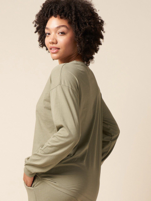 Long Sleeve Tee - Sage