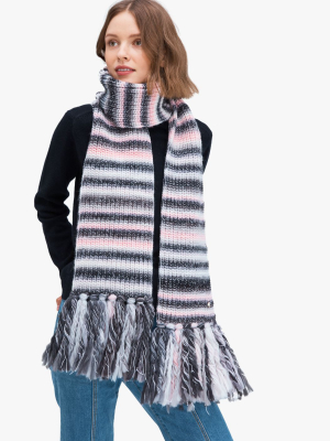 Marled Stripe Scarf