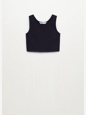 Organic Cotton Crop Top