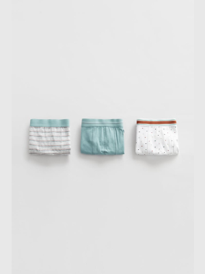 Three-pack Of Printed Boxers