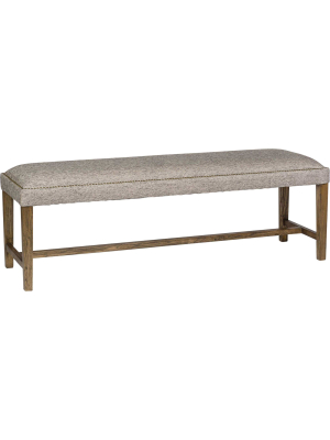 Weston 60" Bench, Diamond Pepper