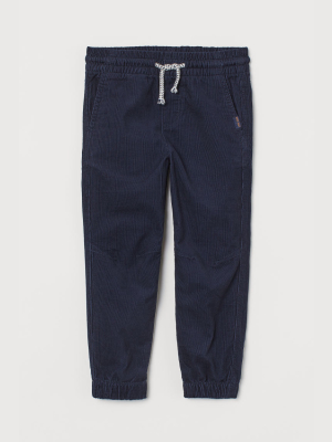 Corduroy Joggers