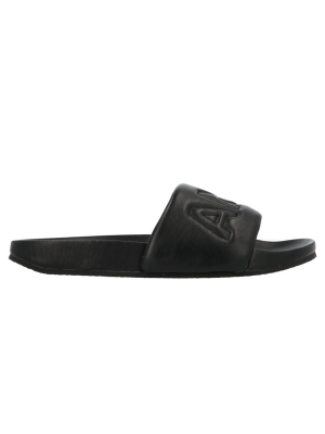 Ambush Logo Detailed Quilted Slides