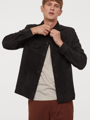 Regular Fit Shirt Jacket