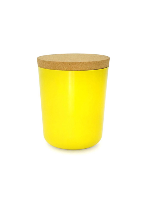 Claro Xxl 65oz. Storage Jar - Lemon