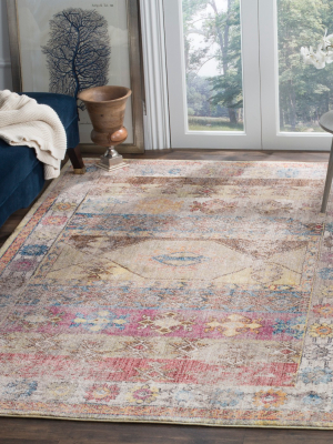 Greenwich Floral Design Loomed Area Rug - Safavieh