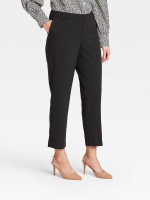 Women's High-rise Slim Ankle Pants - A New Day™