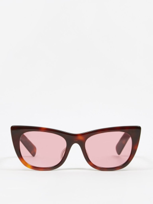 Brain Dead Natto Sunglasses - Brown Tortoise/rose