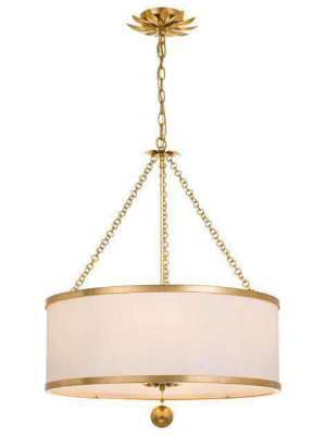 Broche 6 Light Chandelier