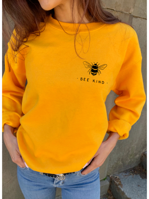 Bee Kind Sweatshirt (single Color Print)