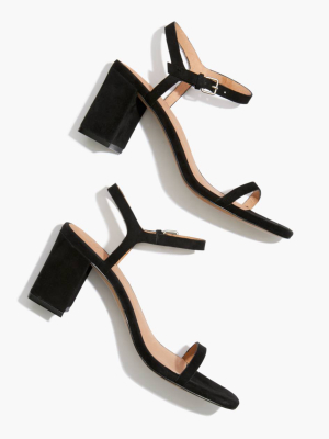 The Hollie Ankle-strap Sandal In Suede